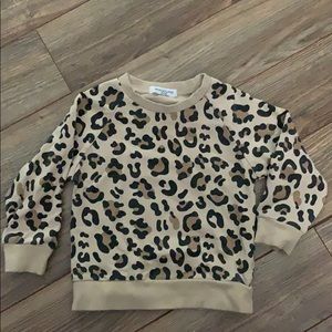 Cheetah Print Shirt (toddler size 3t)